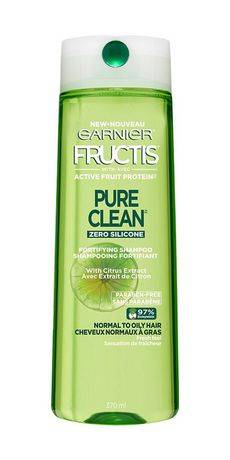 Garnier Fructis, Pure Clean Shampoo (370 ml, pure clean shampoo)