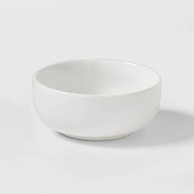 Threshold 3 Oz Capacity Porcelain Dip Bowl, White