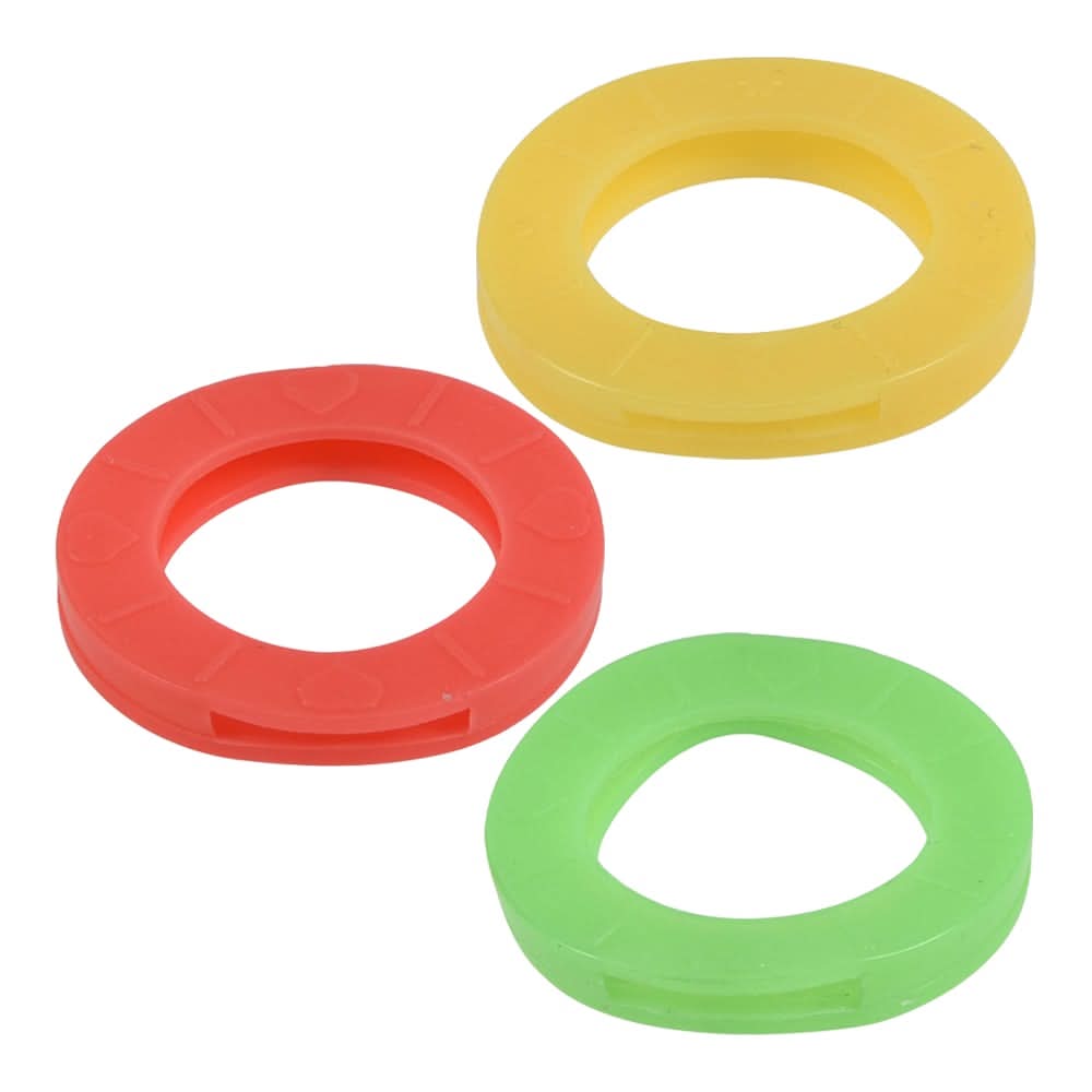 Minute Key 3 -Pack Multi-color Key ID band