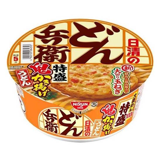 日清　どん兵衛特盛鬼かき揚げうどん