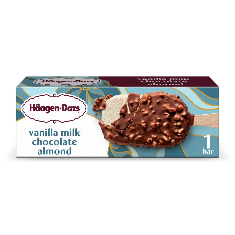 Häagen-Dazs Ice Cream Bar, Vanilla Milk Chocolate Almond (3 fl oz)