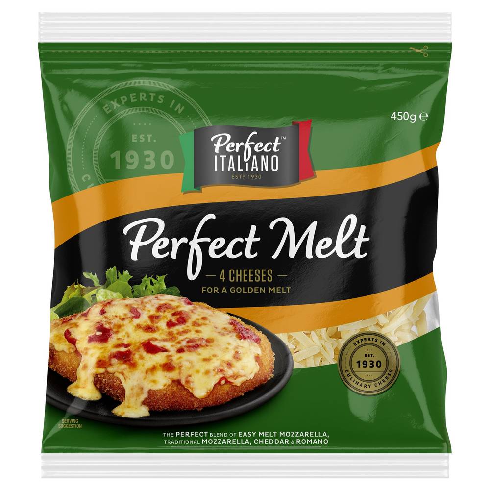 Perfect Italiano Perfect Melt Shredded Cheese (450g)