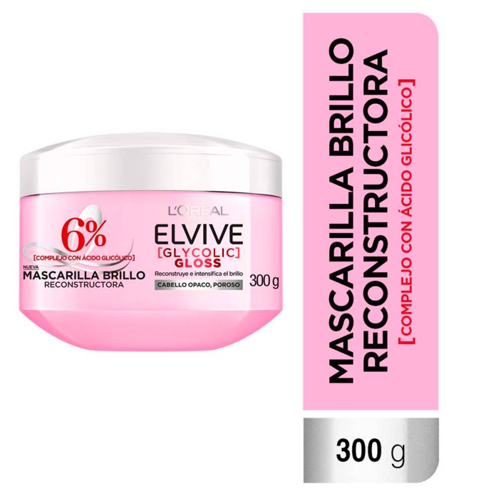 L'oréal mascarilla elvive glycolic gloss