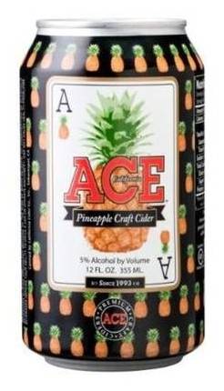 Ace Cider Pineapple Craft Cider (6 x 12 fl oz)