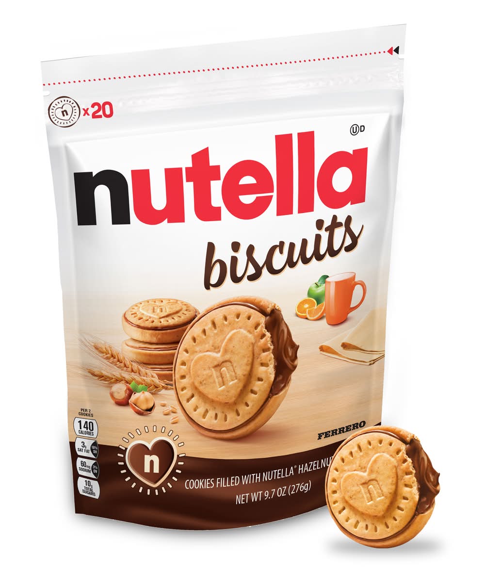 Nutella Ferrero Biscuits (9.7 oz, 20 ct)