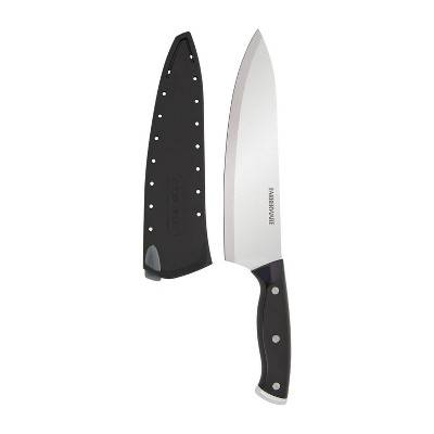 Farberware Stainless Steel Chef Knife, Black