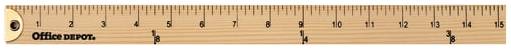 Office Depot Natural Brand Wooden Yardstick 36 Inch
