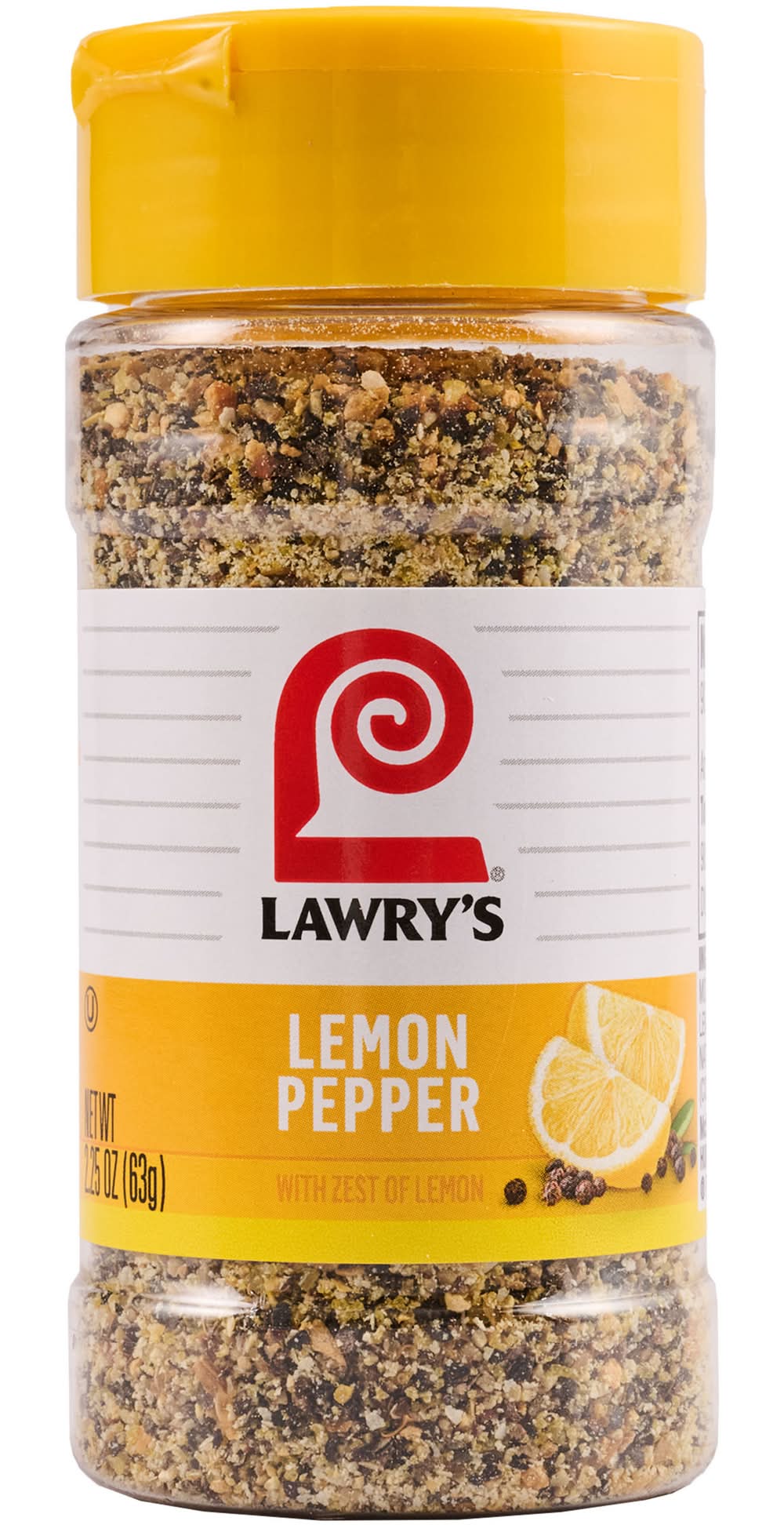 Lawry's Seasoning Blend, Lemon Pepper (2.3 oz)