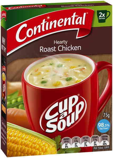 Continental Cup A Soup Roast Chicken (2 Pack) 75g