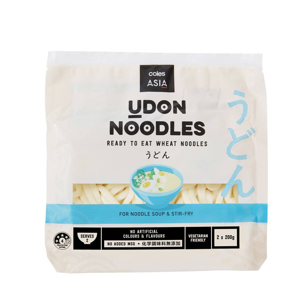Coles Asia Udon Noodles 