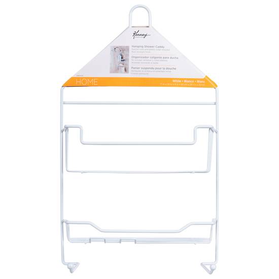 Kenney Home Hanging Shower Caddy (white)