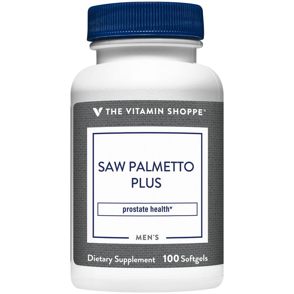 The Vitamin Shoppe Saw Palmetto Plus Prostate Health For Men (male)