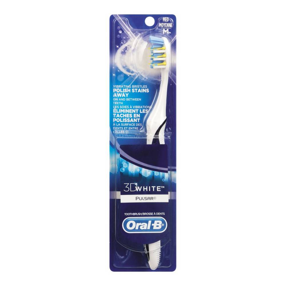 Oral-B 3D White Pulsar Toothbrush, Medium (40 g)