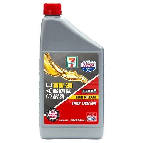 7-Eleven 10W-30 Motor Oil High Mileage 1 Quart