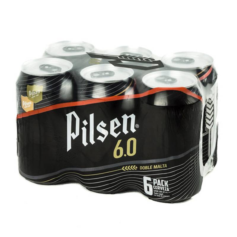 Pilsen cerveza doble malta (6 pack, 350 ml)