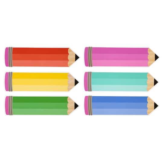 Die Cut Pencil Accents, 12Ct. By B2C