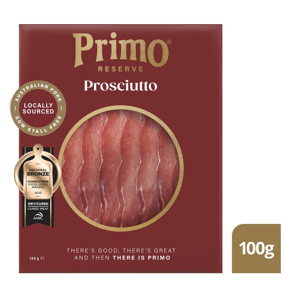 Primo Reserve Prosciutto (100g)