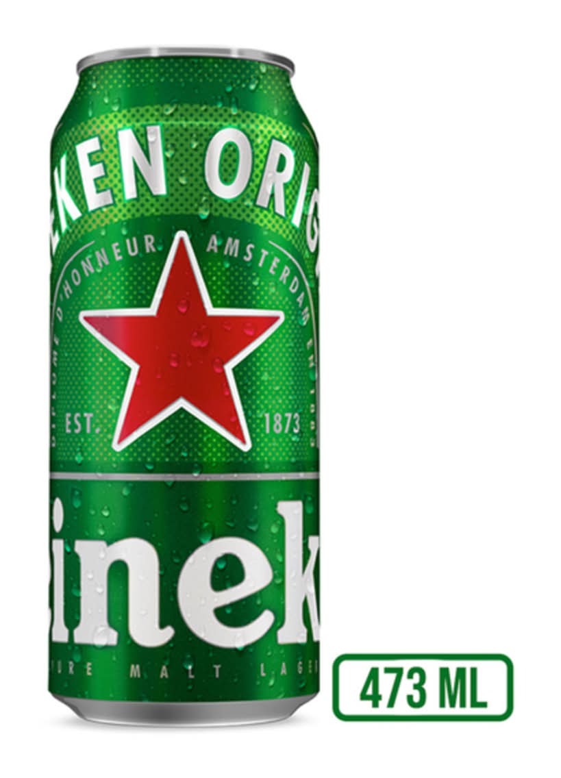 Heineken · Cerveza lager (473 ml)