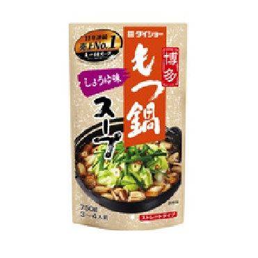 ダイショー もつ鍋スープしょうゆ味 750g