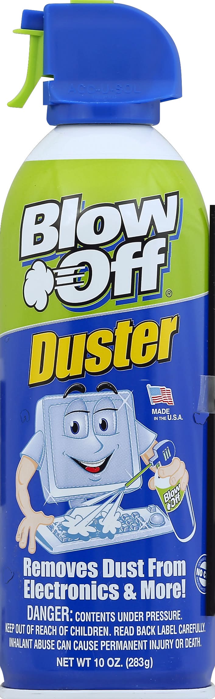 Blow Off Compressed Air Duster (10 oz)