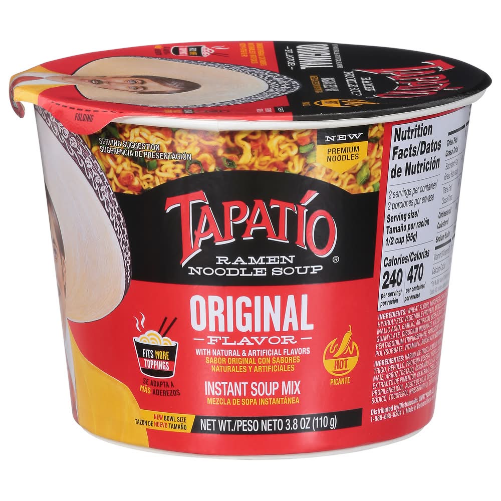 Tapatio Original Flavor Ramen Noodle Soup (3.7 oz)