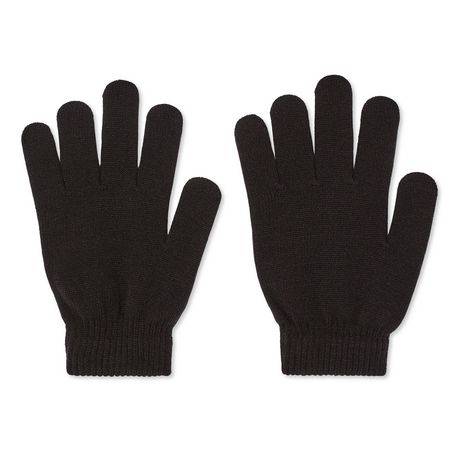 Time and Tru Women's Hand Gloves, Black