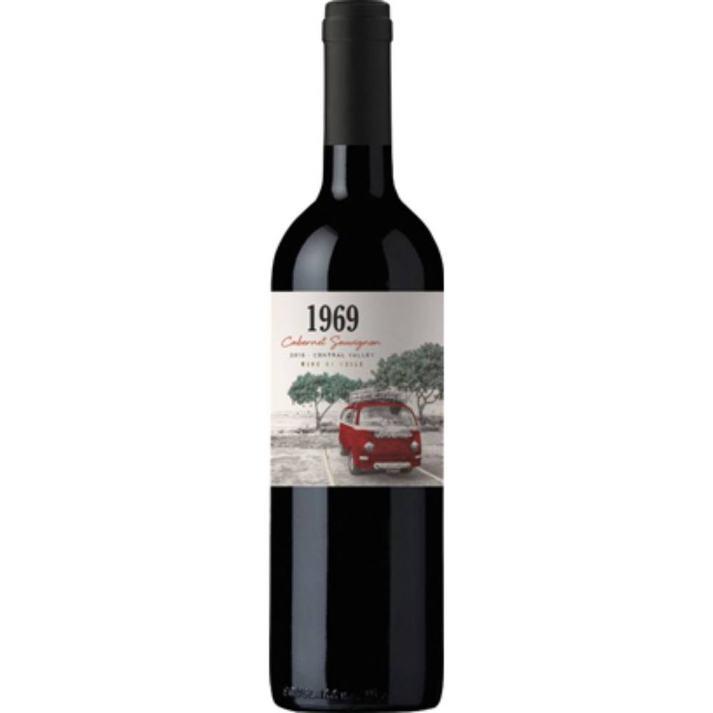 Sur andino vinho tinto chileno 1969 cabernet sauvignon (750 ml)