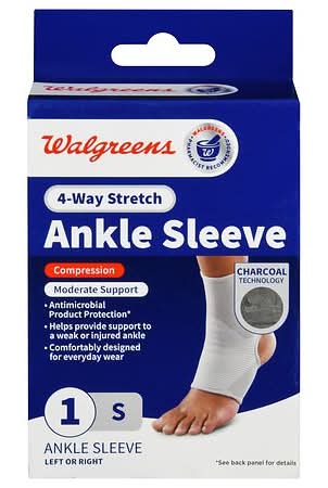 Walgreens 4-Way Stretch Ankle Sleeve Small
