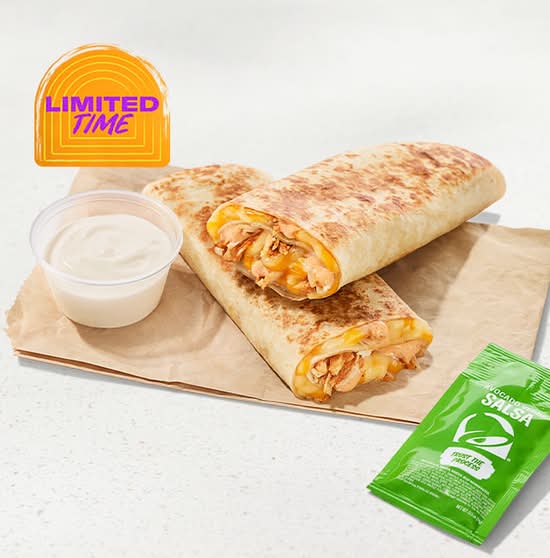 Cantina Chicken Rolled Quesadilla