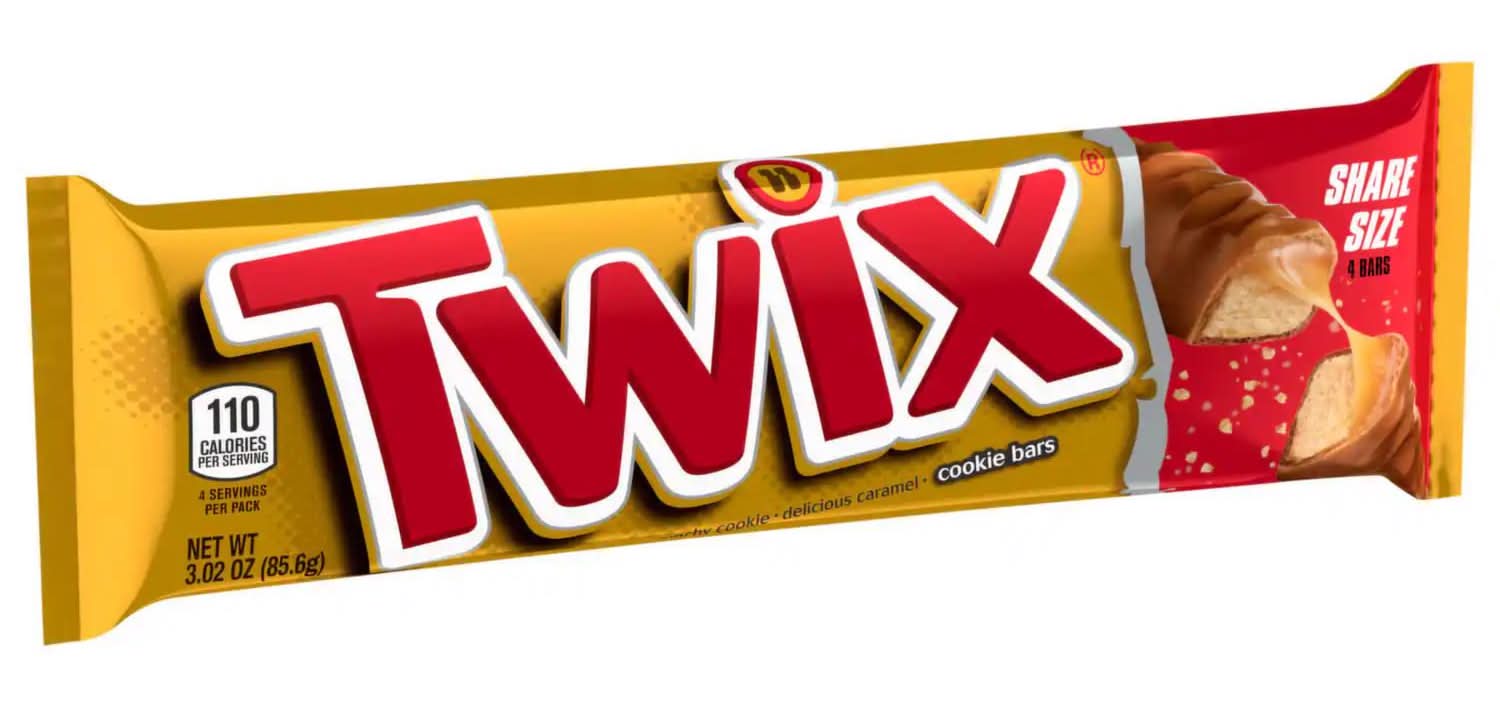 Twix Caramel Candy Bar 3.02 Oz