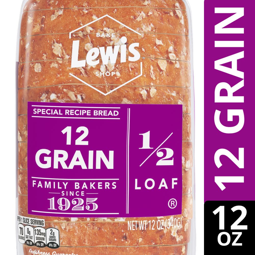 Lewis Half Loaf Grain Bread (12 oz)