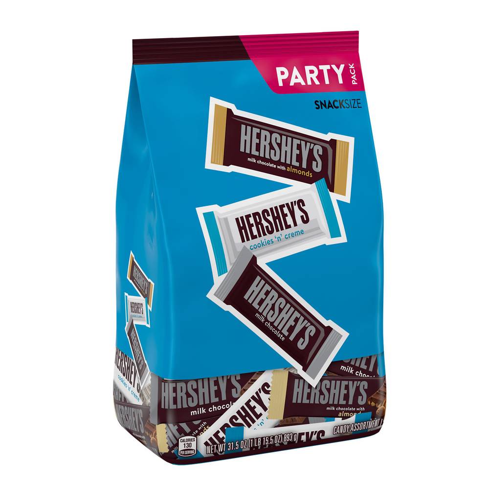 Hershey's Snack Size Chocolate Candy Party pack (1.97 lbs)