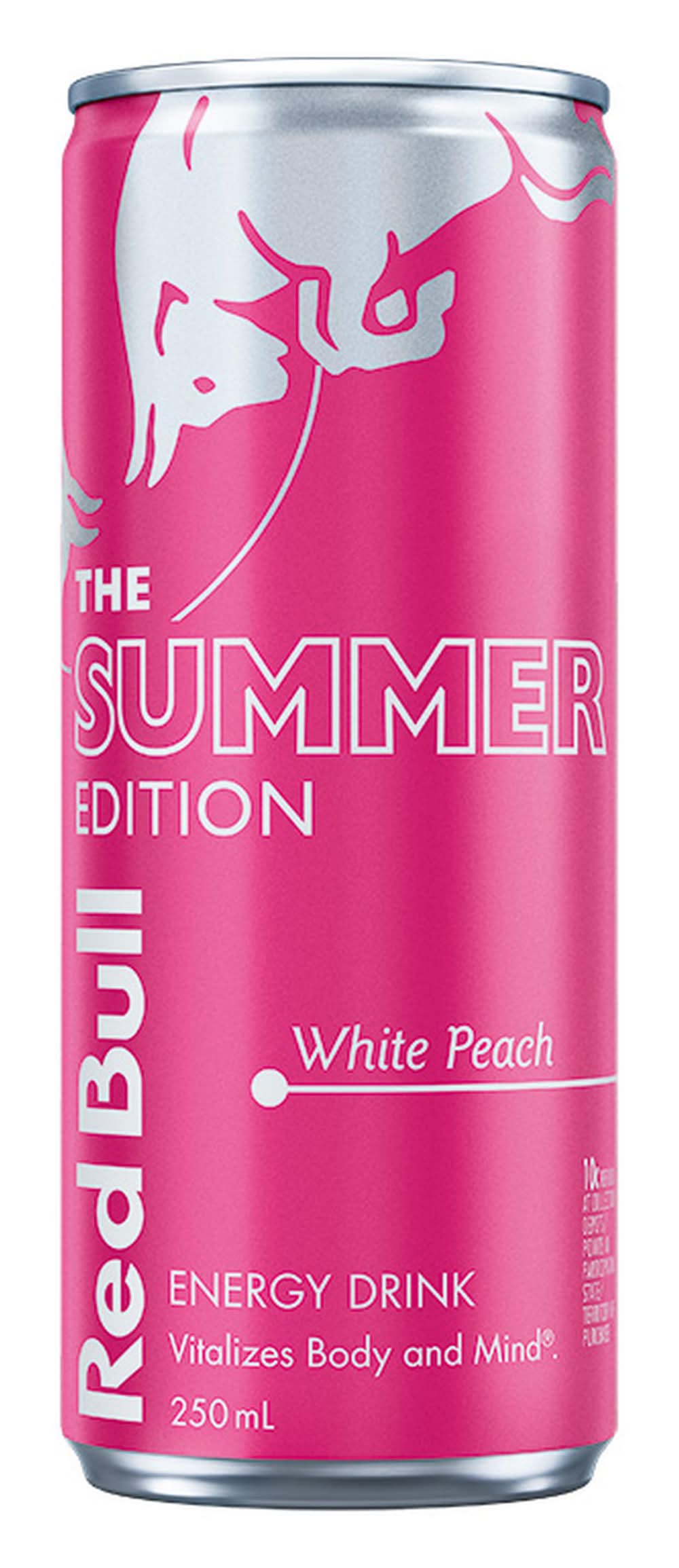 Red Bull The Summer Edition Energy Drink, White Peach (250mL)