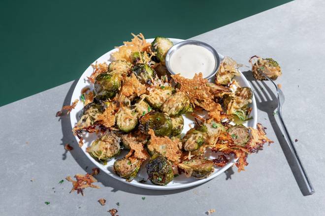 Garlic Parm Brussels Sprouts