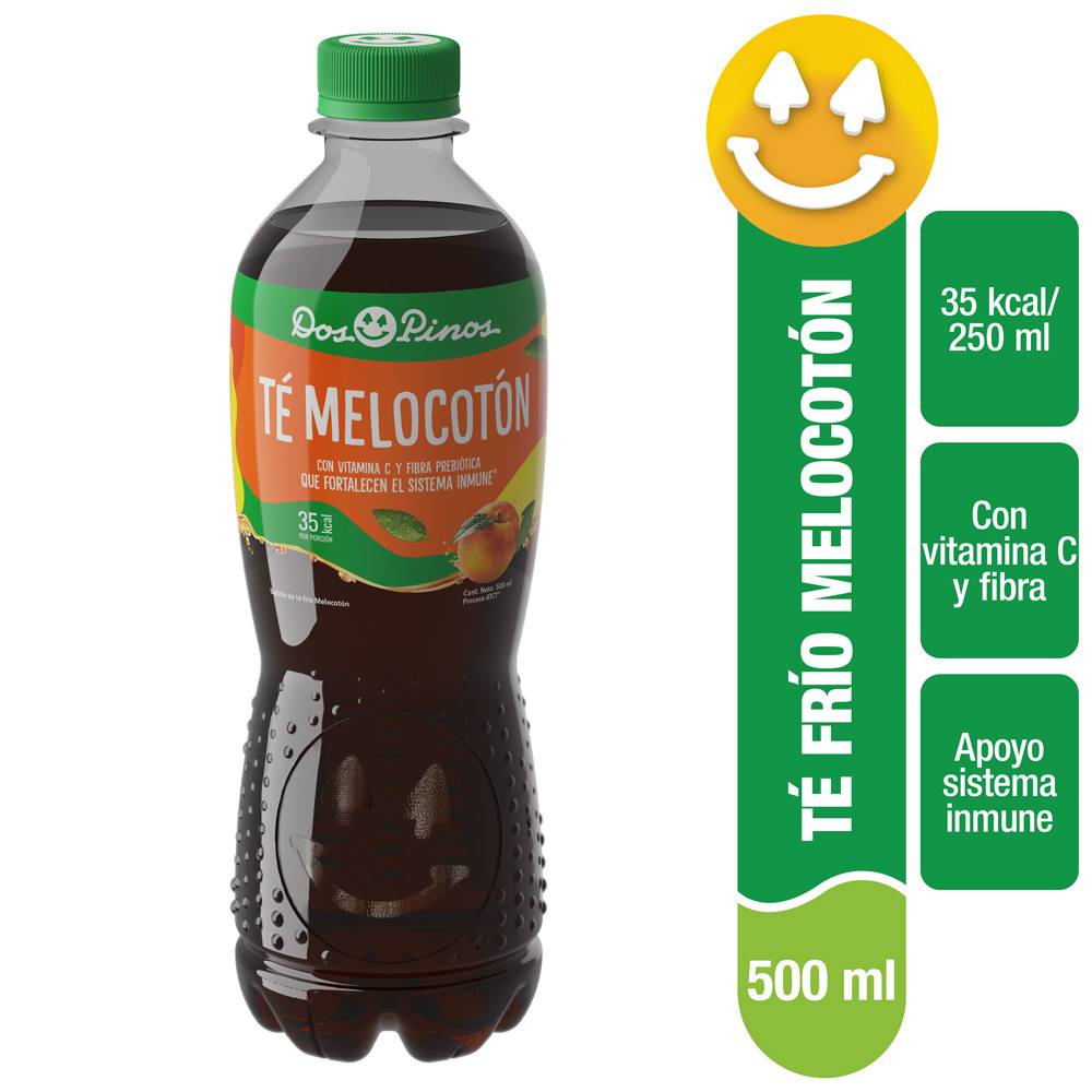 Dos Pinos Te Melocoton Botella 500Ml