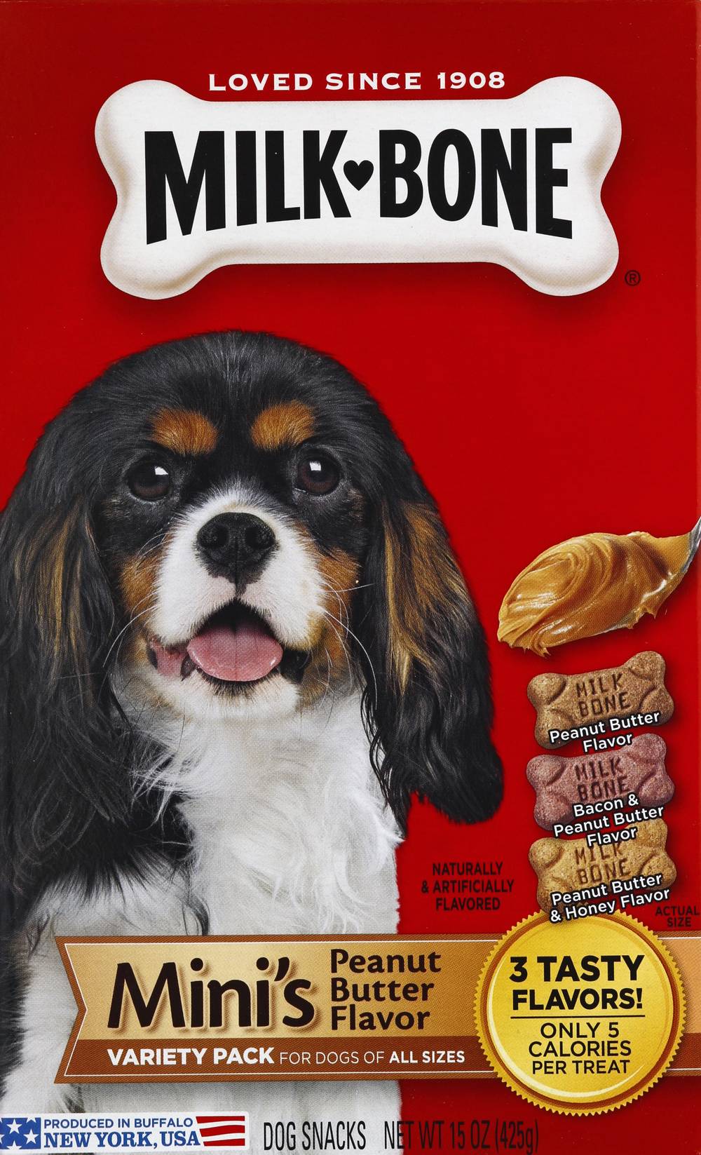 Milk-Bone Peanut Butter Mini Dog Treat's (15 oz)