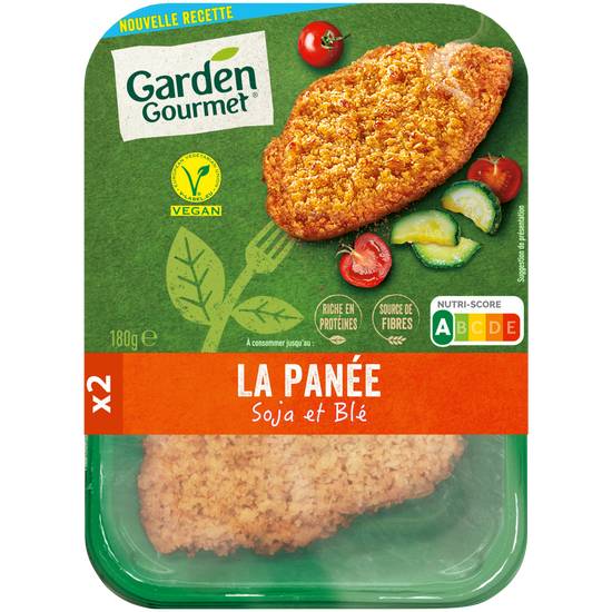Garden Gourmet - La panée soja et blé (2 pièces)