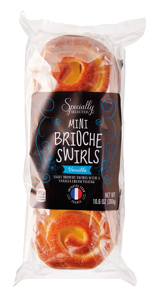 Specially Selected Mini Vanilla Brioche Swirl
