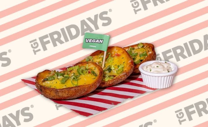 Plant-Based Loaded Potato Skins