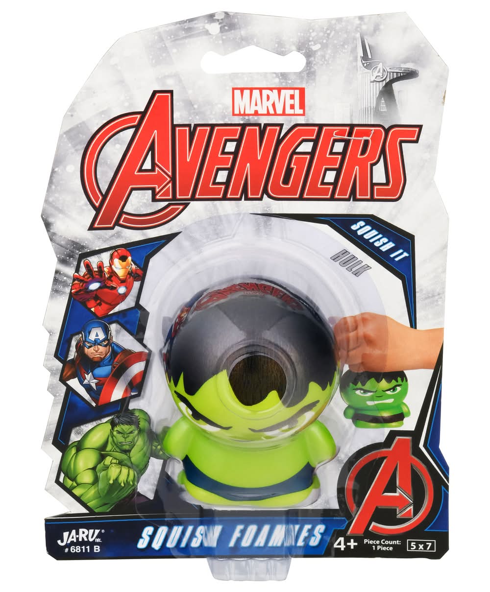 Marvel Avengers Hulk Squish Foamies 4+