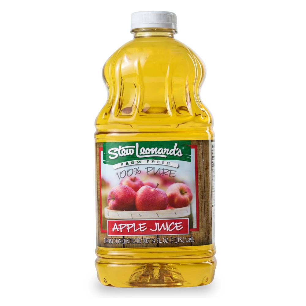 Stew Leonard's 100% Pure Apple Juice (64 fl oz)