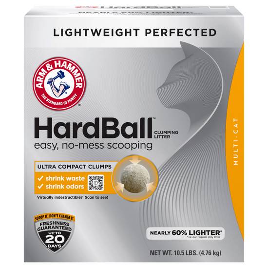 Arm & Hammer Hardball Lightweight Clumping Litter (10.5 lb)