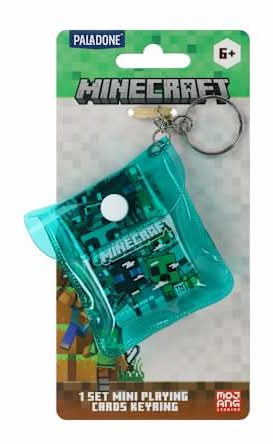 Minecraft Mini Playing Cards Keyring Set Minecraft
