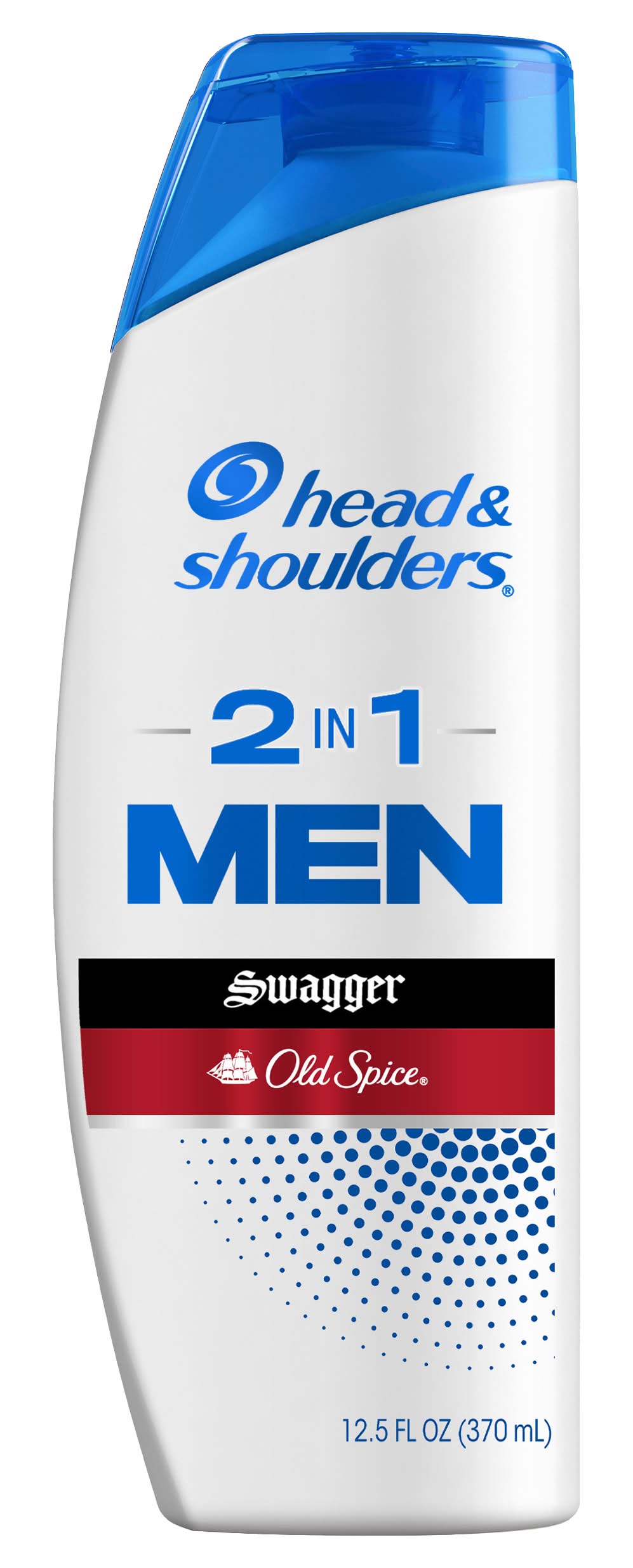 Head & Shoulders Mens 2 in 1 Dandruff Shampoo and Conditioner, Old Spice Swagger (12.5 fl oz)