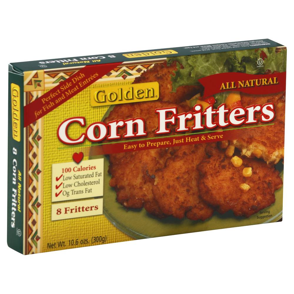 Golden Corn Fritters Delivery in Under an Hour Frozen Meals