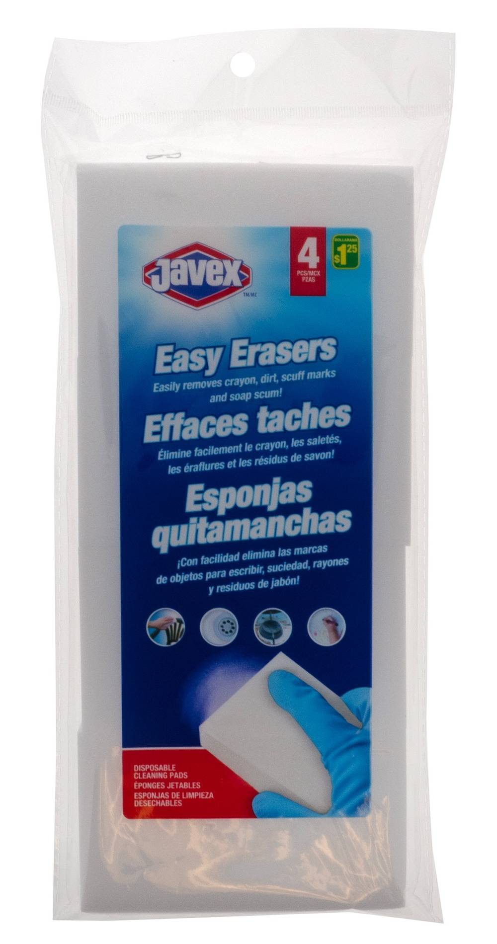Javex Easy Erasers (4 ct)