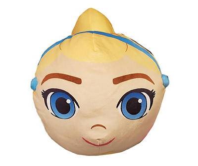 Disney Princess Cinderella Character Head Cloud Pillow