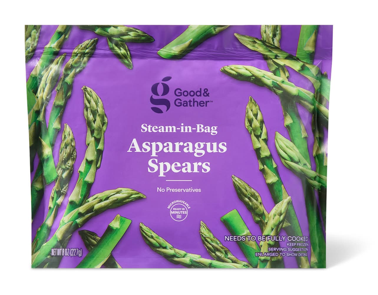 Good & Gather Steam in Bag Asparagus Spears (8 oz)