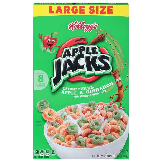 Apple Jacks Large Size Cereal