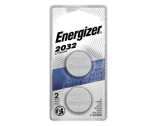 Energizer · Lithium 2032 Coin Battery (2 ct)